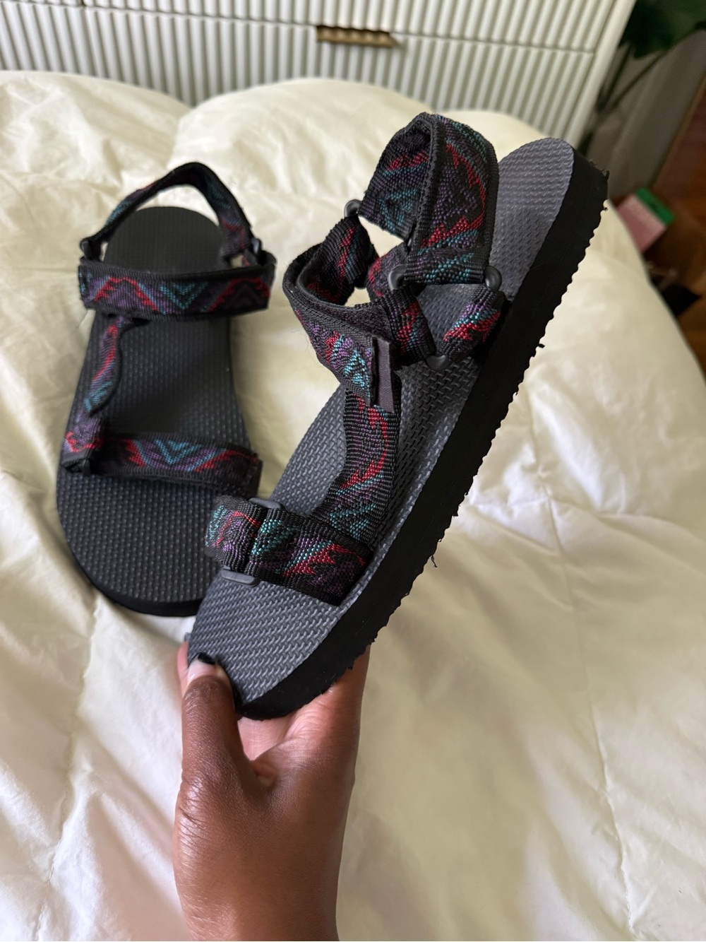 Aztec Print Outdoor terradactyl Sport Sandals - Picture 3 of 7